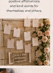Affirmation wall
