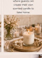 Candle making workshop