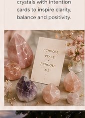 Crystal healing station