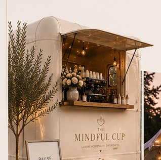 The Mindful Cup coffee trailer